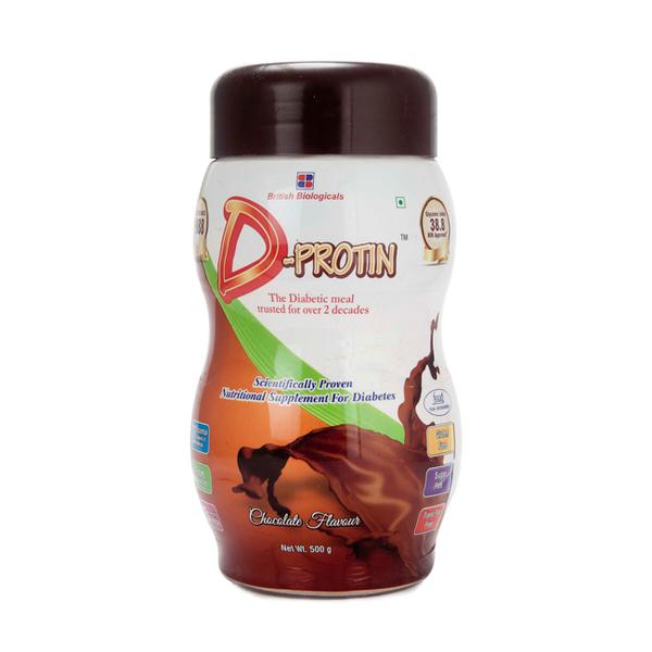 D Protin Chocolate Powder 500 gm