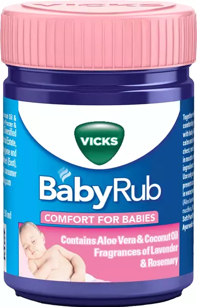 Vicks Babyrub Soothing Balm For Babies