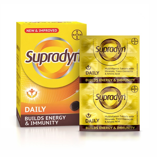 Supradyn Daily Multivitamin Tablet with Minerals 15's